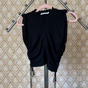 T Alexander Wang Ruched Muscle Tee